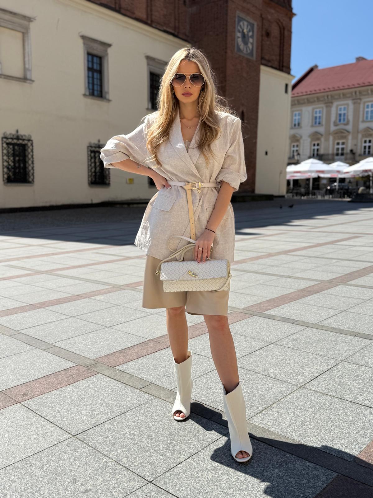 Marynarka lniana